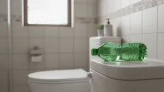 Plastová láhev jako zázračný pomocník při čištění ucpaného odpadu